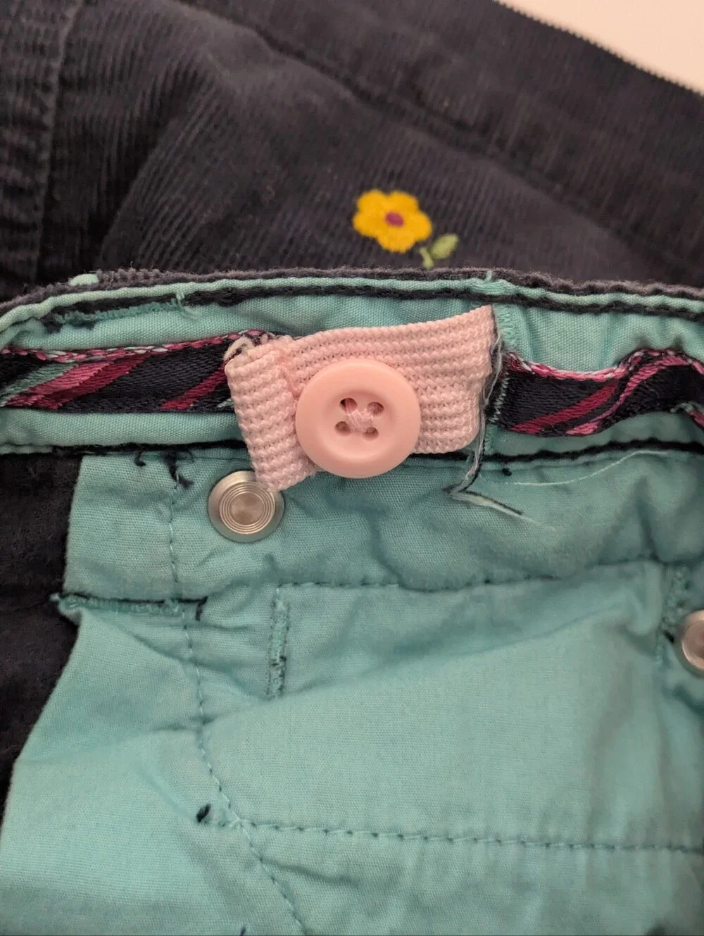 Gap Flower Embroidered Corduroy Skirt 2
